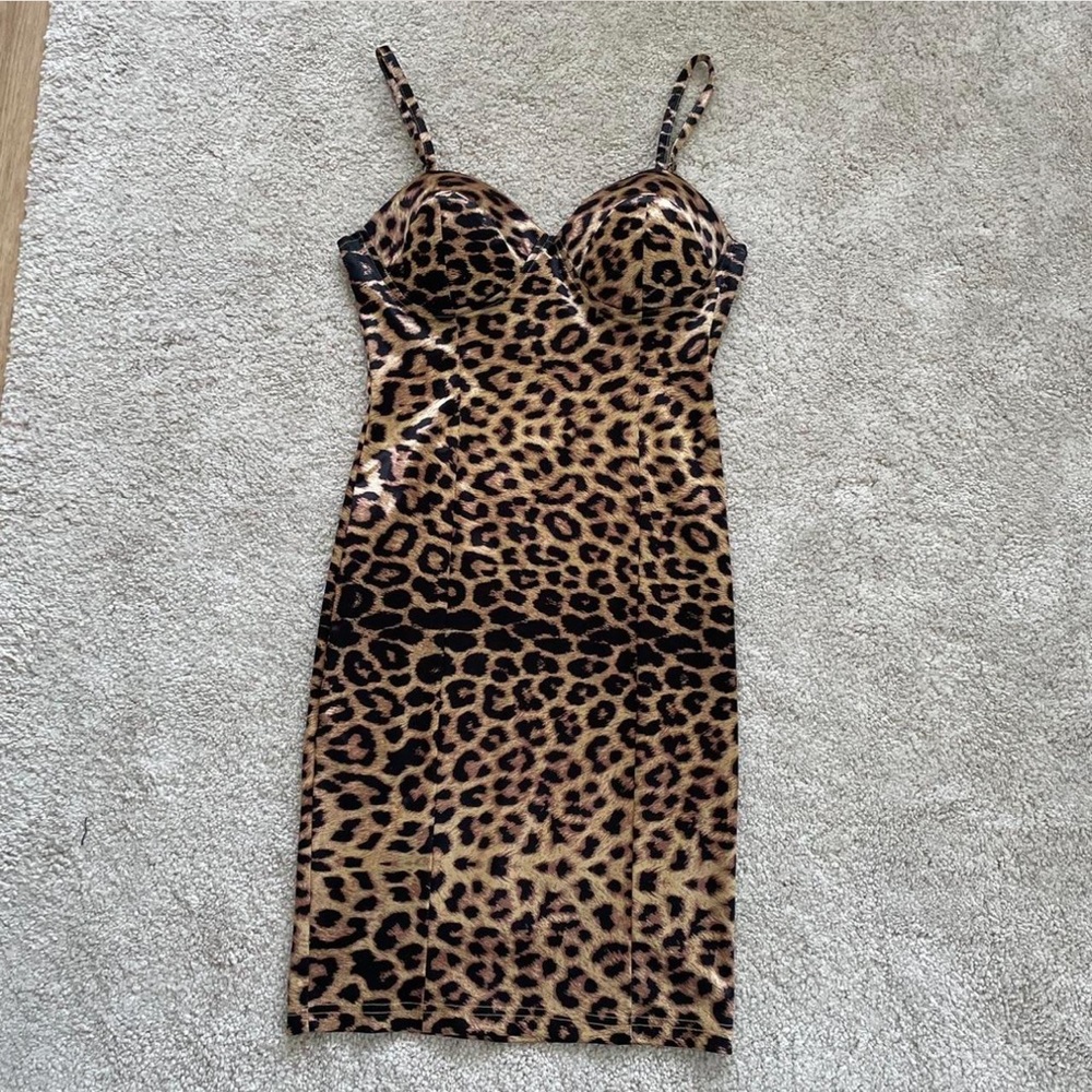 Charlotte Russe Cheetah Print Dress